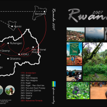 DVD Travel Rwanda. Un proyecto de Diseño, Diseño gráfico y Diseño de producto de Jordi-Pau Roca Valls (The Til·li) - 06.08.2016