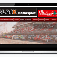 Black motorsport WEB. Un proyecto de Diseño, Diseño gráfico y Diseño Web de Jordi-Pau Roca Valls (The Til·li) - 06.08.2016
