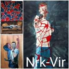 NRK-VIR. Traditional illustration project by Carlos Romero López - 08.09.2016