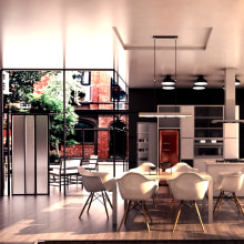 Industrial 115. Un proyecto de 3D, Arquitectura interior y Diseño de interiores de Patricia Alvarez Garcia - 12.02.2014
