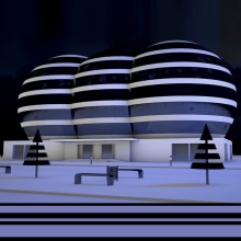 ARQUIMERA - Layer Building. Un proyecto de Diseño, Instalaciones, 3D, Animación, Arquitectura, Diseño industrial, Post-producción fotográfica		, Vídeo y Arte urbano de Alfonso García - 15.08.2016