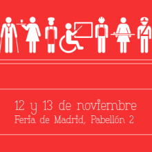 Empleo y Discapacidad 2014 - Imagen y Material Gráfico. Design, Editorial Design, and Graphic Design project by Nuria Muñoz - 08.28.2016