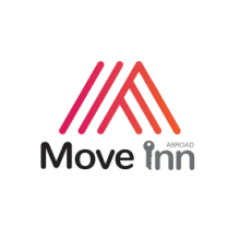 Logo y Flyer para Move Inn Abroad. Design project by BeArt - 08.30.2016