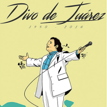 Ilustración tributo Juan Gabriel. Een project van Traditionele illustratie van Chuy Velez - 03.09.2016