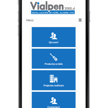 Vialpen. Web Design, and Web Development project by Àngels Pinyol - 09.11.2015