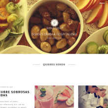 Pagina Web realizada para el un restaurante.. Un proyecto de Diseño Web de Emilio Jesús Pérez Pileta - 11.08.2016
