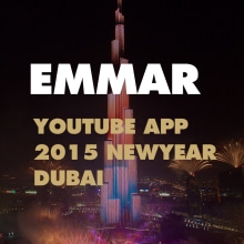 Emmar - Youtube App - Dubai New Year’s Eve Gala. Un proyecto de Dirección de arte y Diseño interactivo de Narciso Arellano - 05.09.2016