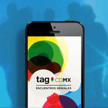 TAG CDMX - Mobile App. Un proyecto de Dirección de arte y Diseño interactivo de Narciso Arellano - 05.09.2016