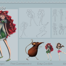 Diseño Personajes I . Un proyecto de Diseño de personajes de Evelyn Cruz Solis - 20.04.2016