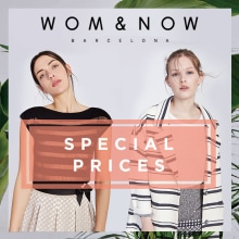 Special Prices banners for Wom&Now. Design, Publicidade, Direção de arte, Moda, e Design gráfico projeto de Maite Atutxa - 31.08.2016