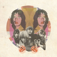 Rolling Stones. Un proyecto de Ilustración tradicional, Diseño gráfico y Collage de loredana ardissone - 05.09.2016