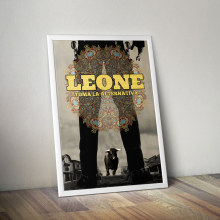 Diseño cartel concierto Leone. Un proyecto de Diseño gráfico de Emilio Gutierrez Rodriguez - 05.09.2014
