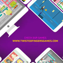 Twisted Fingers Games. Un proyecto de Ilustración tradicional, Motion Graphics, Animación y Diseño de juegos de Jaime Falomir - 06.09.2016
