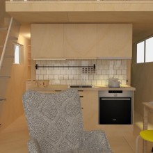 PROPUESTA PROYECTO TINY HOUSE. Un proyecto de Arquitectura interior de Elena Menor Huidobro - 07.04.2016