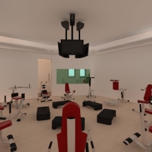 GymVR. 3D, and Architecture project by Jesús Pantaleón - 09.07.2016