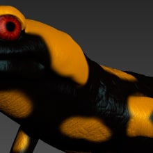 Salamandra. Un proyecto de 3D de Jesús Pantaleón - 07.09.2015