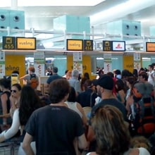 Afectados por Vueling aeropuerto del Prat. Un proyecto de Cine, vídeo, televisión, Multimedia, Vídeo y Televisión de Adrià Salido Zarco - 08.09.2016