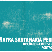 Portfolio . Un proyecto de Diseño gráfico de Nayra Santamaría Pérez - 10.09.2016