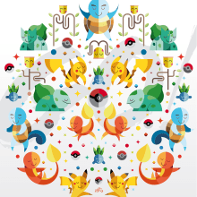 Pokémon GO!. Traditional illustration, Art Direction, Character Design, Graphic Design, and TV project by Erik Gonzalez - 09.11.2016