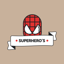 Super Hero´s / Old School. Traditional illustration, and Graphic Design project by Darío - 07.05.2016