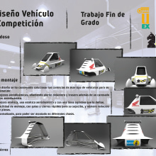 Rediseño Vehículo de Competición. Design, 3D, Design de automóveis, Design industrial, e Design de produtos projeto de Juan González Gutiérrez - 12.09.2016