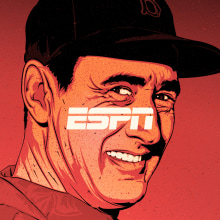 ESPN. Traditional illustration, Art Direction, and Graphic Design project by Alex G. - 08.31.2016