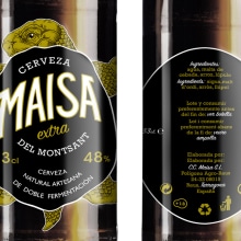 Cerveza Maisa. Un proyecto de Diseño gráfico y Packaging de Nando Vivas - 14.09.2016