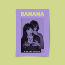BANANA MAG #1. Design, Art Direction, Editorial Design, and Graphic Design project by Monica Agudo - 03.22.2015