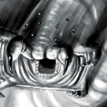 Spider worm. Un proyecto de Ilustración tradicional de Andrés Muñoz Gómez - 16.09.2016
