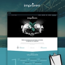 Improven Corporate website. Un proyecto de UX / UI y Diseño Web de Alfredo Merelo - 18.09.2016
