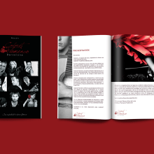 Cabaret Flamenco. Publicidade, Br, ing e Identidade, Design gráfico, e Marketing projeto de Jaime Pavón - 20.09.2014