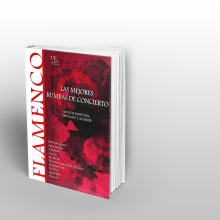 Portada de "Flamenco: Las mejores rumbas de concierto". Design editorial, Design gráfico, e Escrita projeto de Jaime Pavón - 20.09.2013