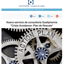 Diseño Campaña Qualipharma - Email Marketing. Un projet de Marketing de Néstor Tejero Bermejo - 20.09.2016
