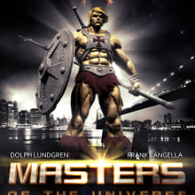 80's Poster Series - Masters of the universe. Graphic Design, and Film project by Jaime Pavón - 08.05.2015