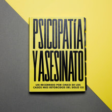 Psicopatía y Asesinato. Un proyecto de Ilustración tradicional, Diseño editorial y Diseño gráfico de Manuel Dacosta - 21.09.2016