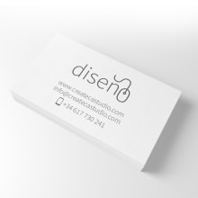 Tarjetas visita / Business cards. Un proyecto de Diseño, Dirección de arte, Diseño gráfico, Marketing y Diseño Web de Moisés Ruiz Bell. - 21.09.2016