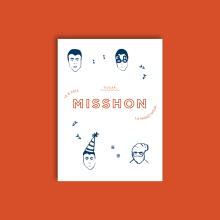 Misshon  ミっしょん. Graphic Design project by Cristina Carrero @moshimia_ - 08.13.2015