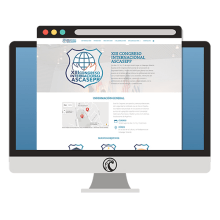 Web y diseños para el XIII Congreso ASCASEPP. Un proyecto de Diseño, Br, ing e Identidad, Diseño gráfico, Marketing, Diseño Web y Desarrollo Web de Ana del Valle Seoane - 23.09.2016