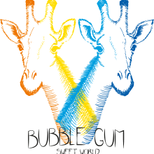 Identidad corporativa Bubble Gum. Un proyecto de Br, ing e Identidad, Diseño gráfico y Diseño de producto de Patricia GG - 25.09.2016