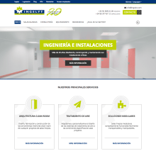 Diseño página web - Ingelyt. Un proyecto de Diseño Web de Néstor Tejero Bermejo - 26.09.2016