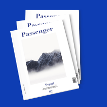 Passenger magazine. Un proyecto de Diseño y Diseño editorial de Marta Parera de León - 27.09.2016