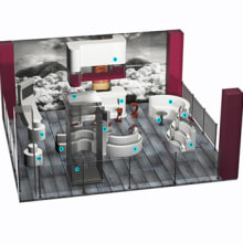 Diseño y montaje - Espacios Comerciales. Un proyecto de Diseño, 3D, Diseño y creación de muebles					 de Pawel Rutkiewicz - 28.09.2016