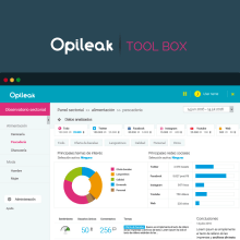 Opileak Tool Box. UX / UI, and Web Design project by juanandeval - 09.29.2016