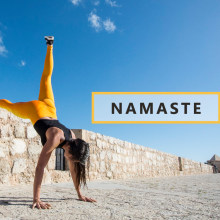 Namaste. Advertising, Br, ing, Identit, and Web Design project by juanandeval - 05.19.2016
