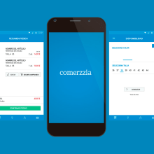 Comerzzia app. UX / UI project by juanandeval - 05.11.2016