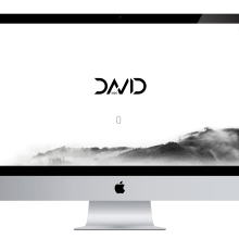 Web personal. Un proyecto de Diseño gráfico y Diseño Web de David Santás - 02.10.2016
