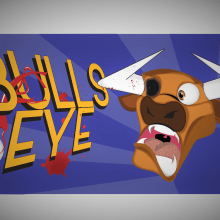 Bullseye ilustración . Ilustração tradicional, Design de personagens, Design de jogos, e Design gráfico projeto de Maximiliano Casco - 03.10.2016