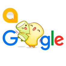 Google Allo Sticker Set - Party Marshmallows. Ilustração tradicional, Design de personagens, e Design interativo projeto de Squid&Pig - 03.10.2016