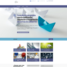 Consultoría de Normátivas Iso. Un proyecto de Diseño Web de Álvaro Alcibi Baquero - 03.10.2016