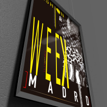 DISEÑO DE CARTEL PARA LA FASHION WEEK MADRID 2013 . Un proyecto de Diseño, Diseño editorial, Moda, Diseño gráfico y Collage de Marina Alonso San Miguel - 05.10.2016